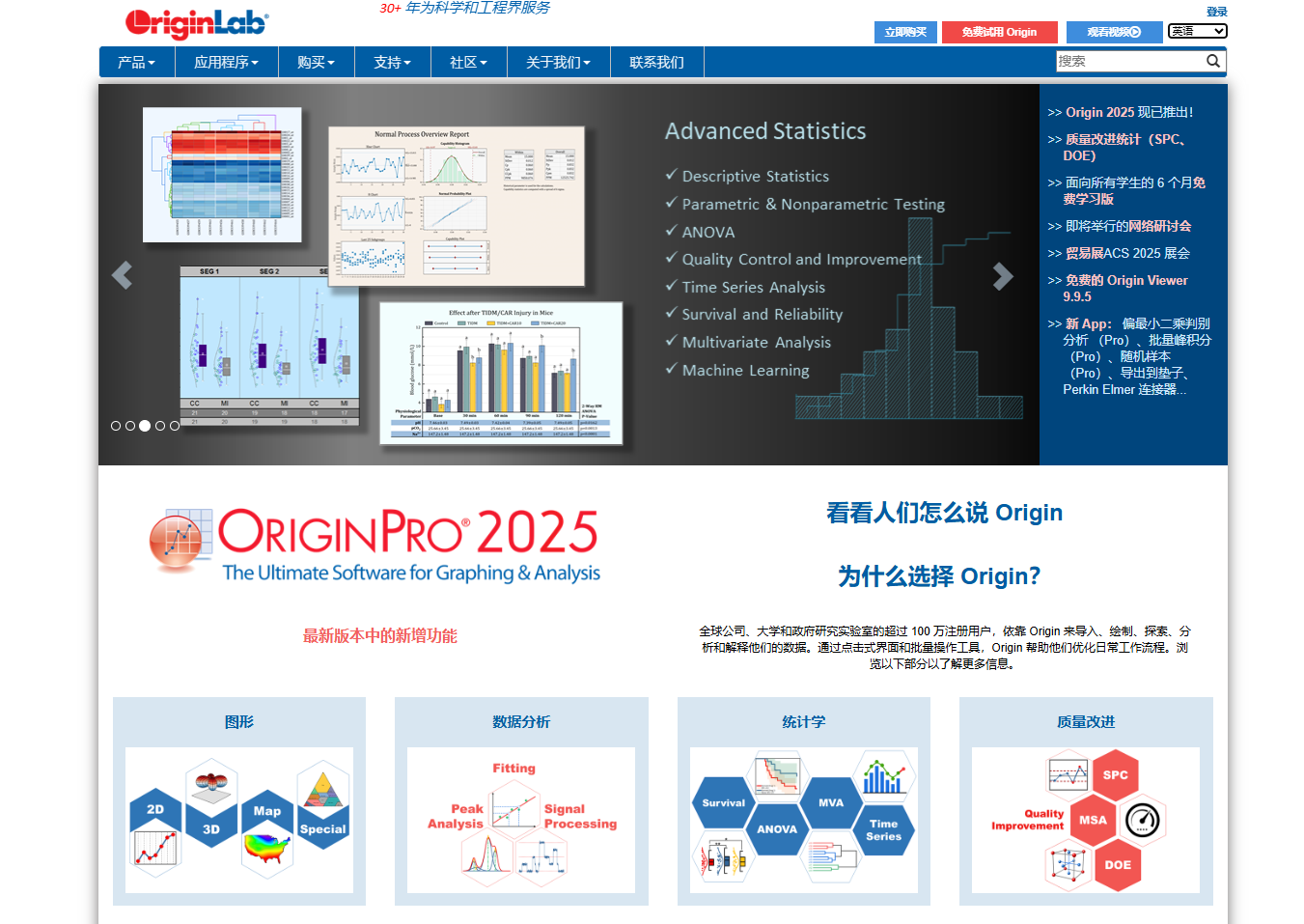 OriginPro - 专业的数据分析和绘图软件 | 科学家、工程师的最佳选择 OriginPro