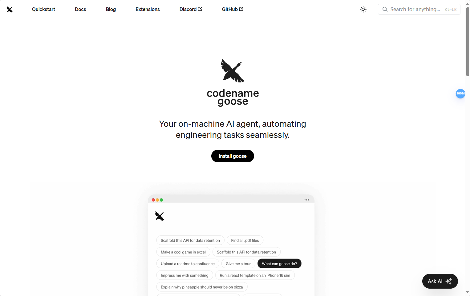 CodeName Goose