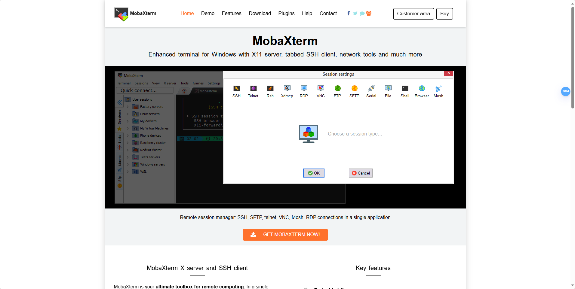 MobaXterm:集成X服务器和多协议支持的终端工具 MobaXterm