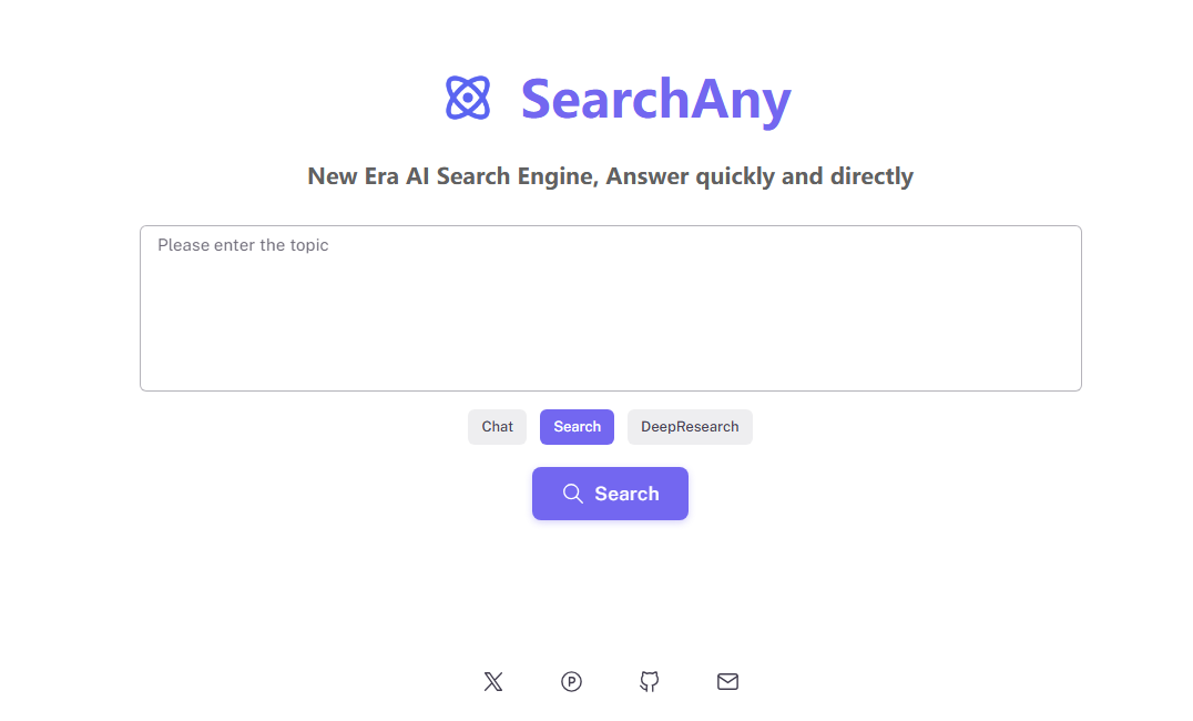 选择搜索模式 SearchAny