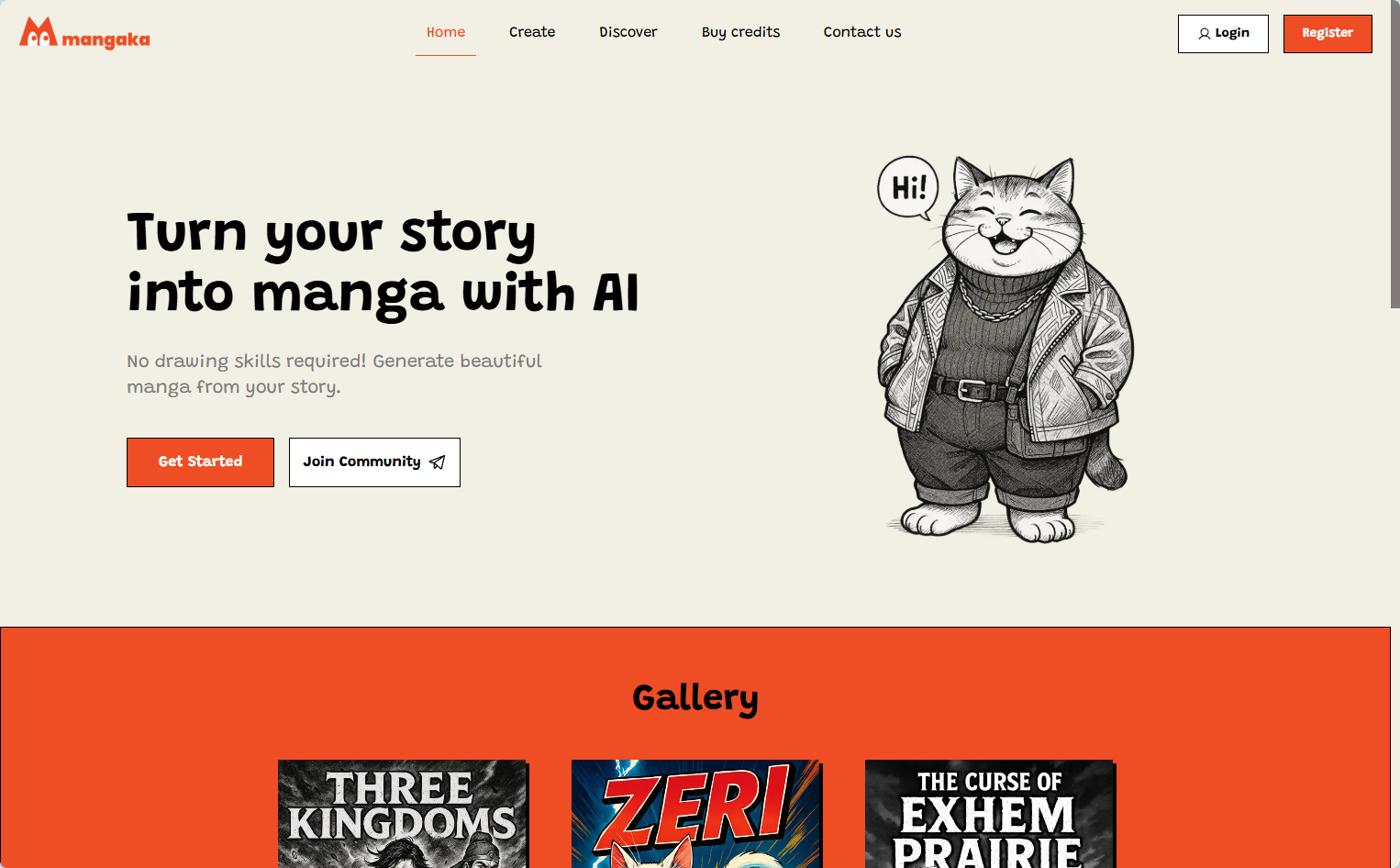 Mangaka官网首页 Mangaka.app