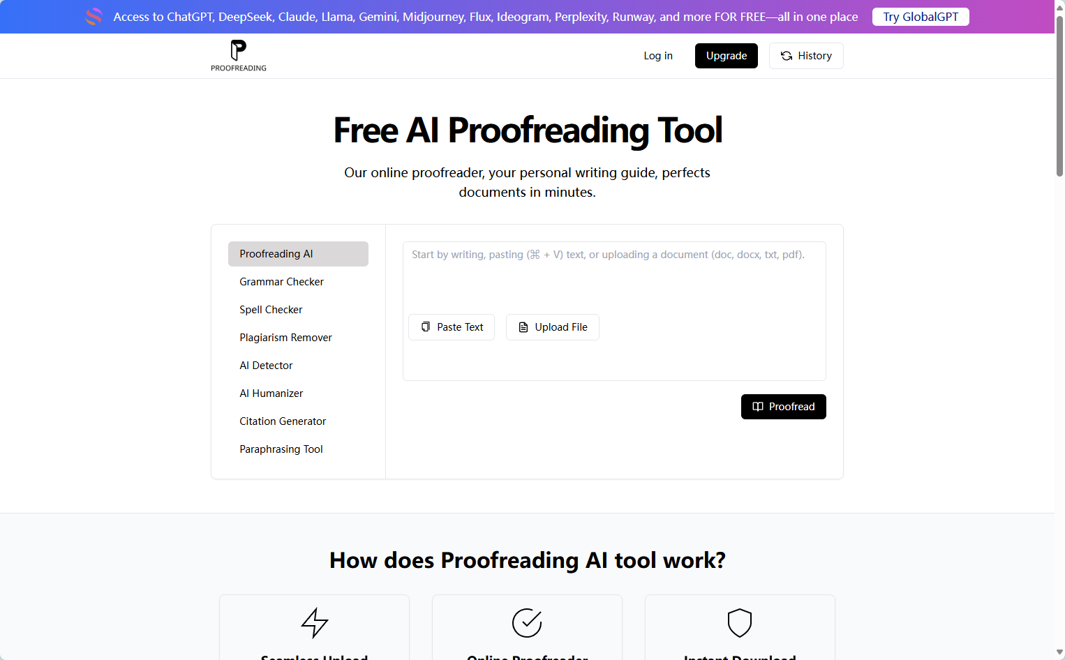 Proofreading AI