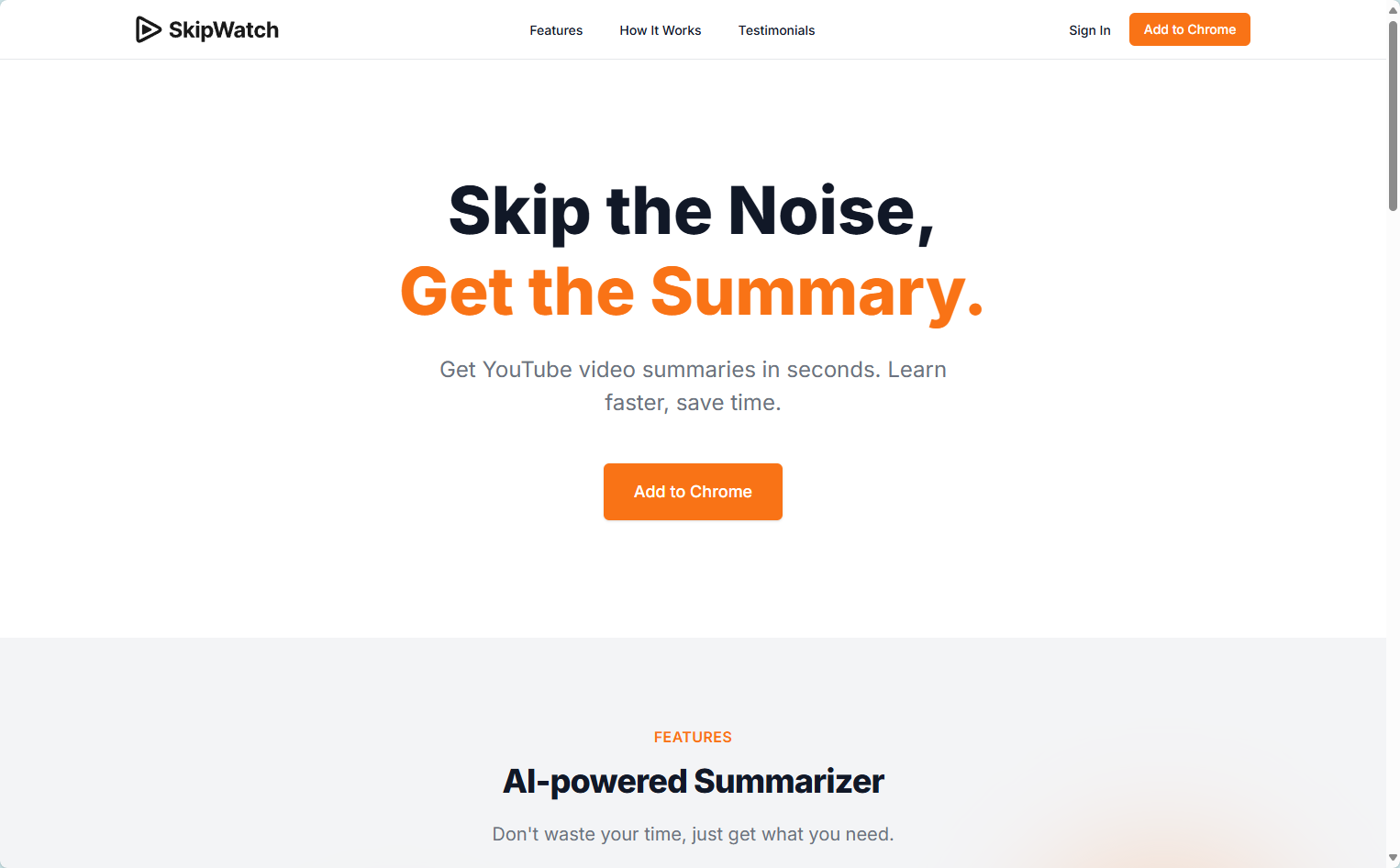 SkipWatch