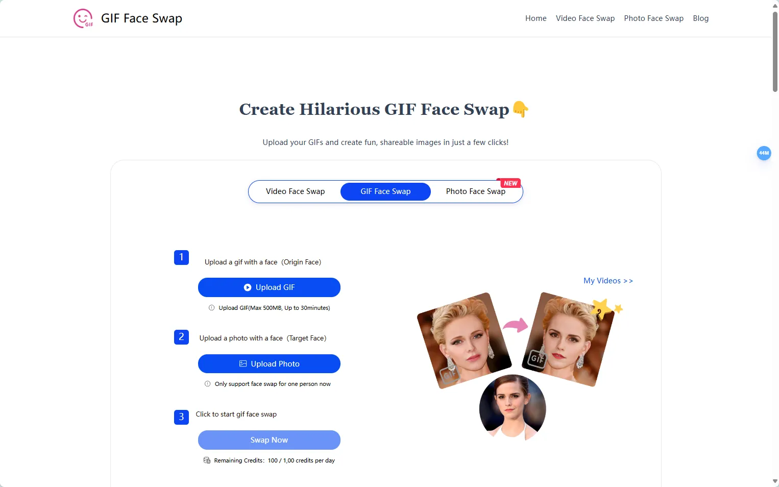 GIF Face Swap