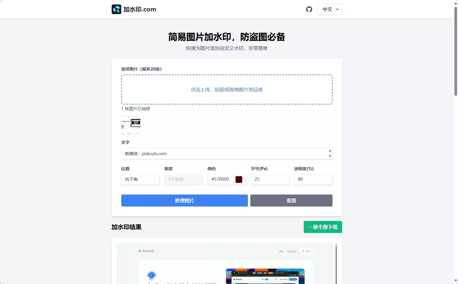 加水印.com