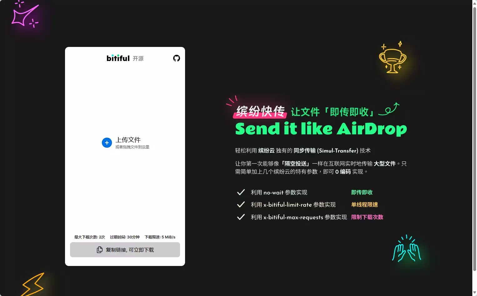 Bitiful Send