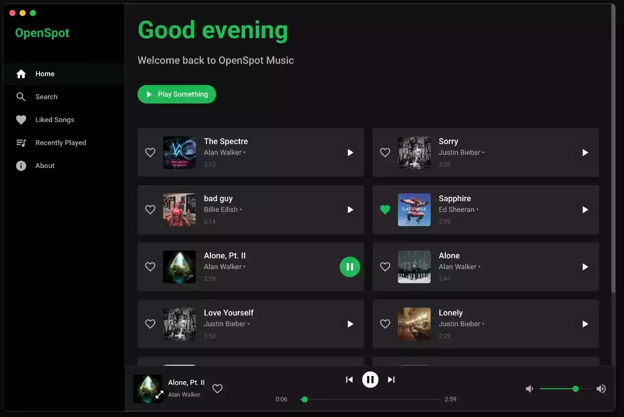OpenSpot Music
