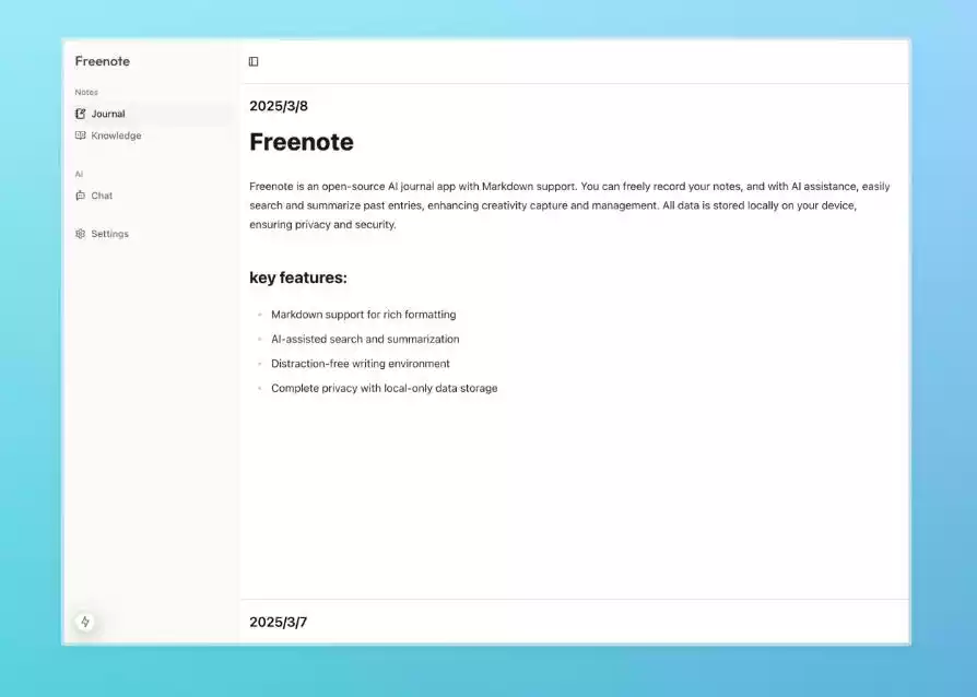 Freenote