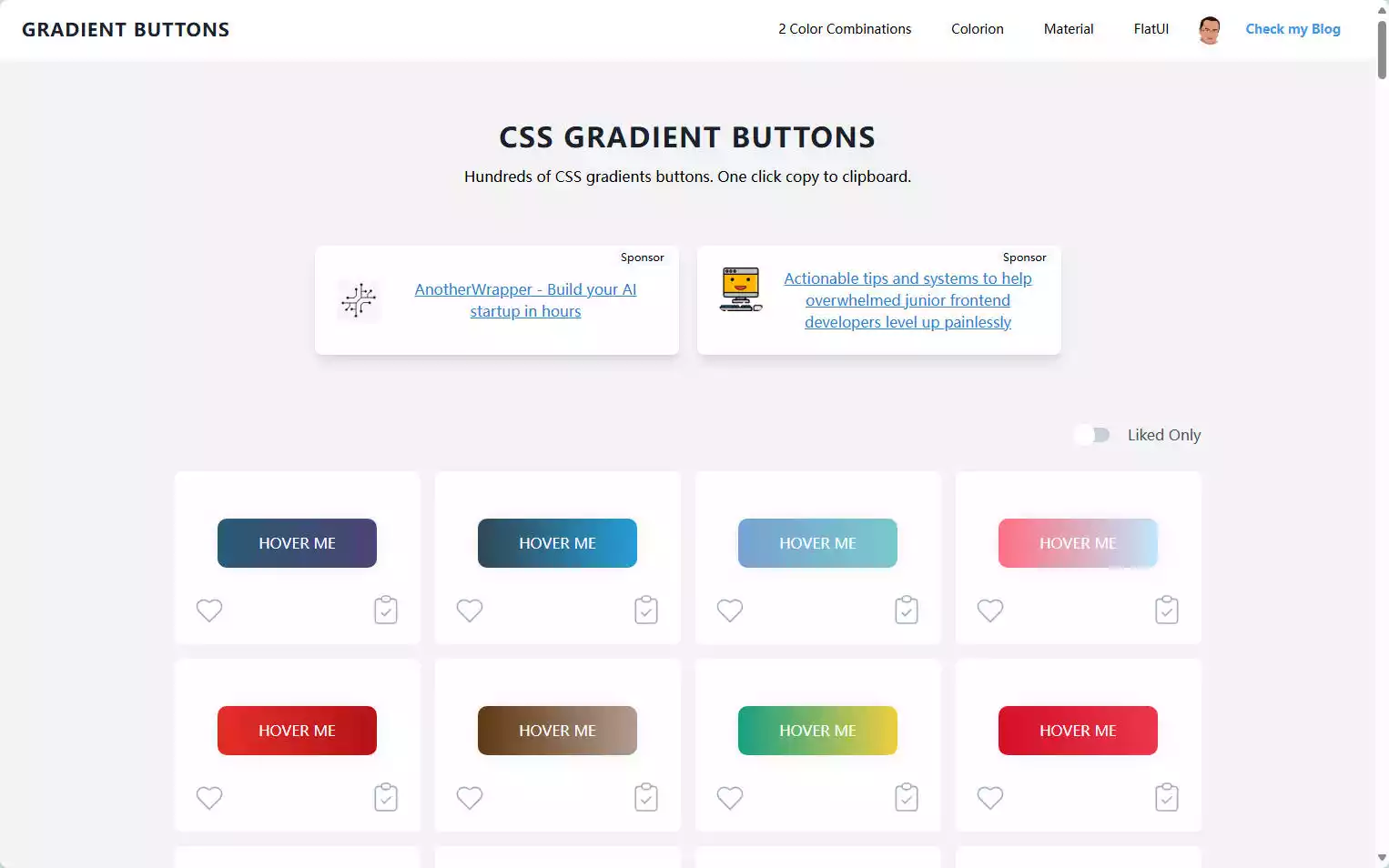 Gradient Buttons