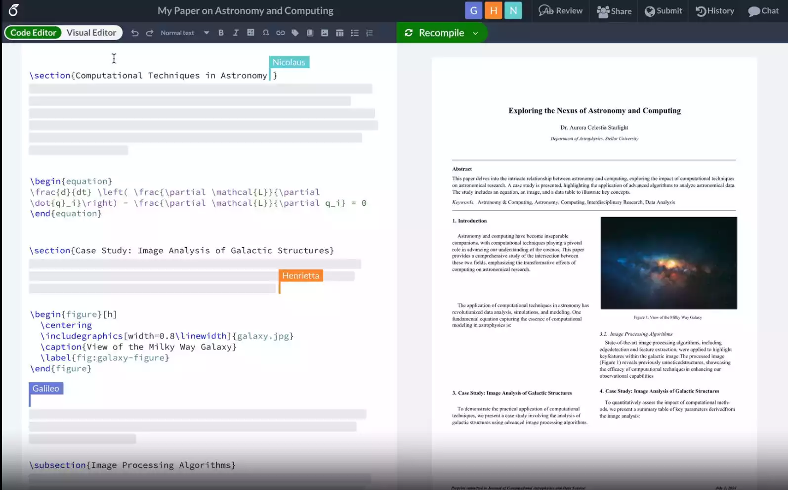 Overleaf