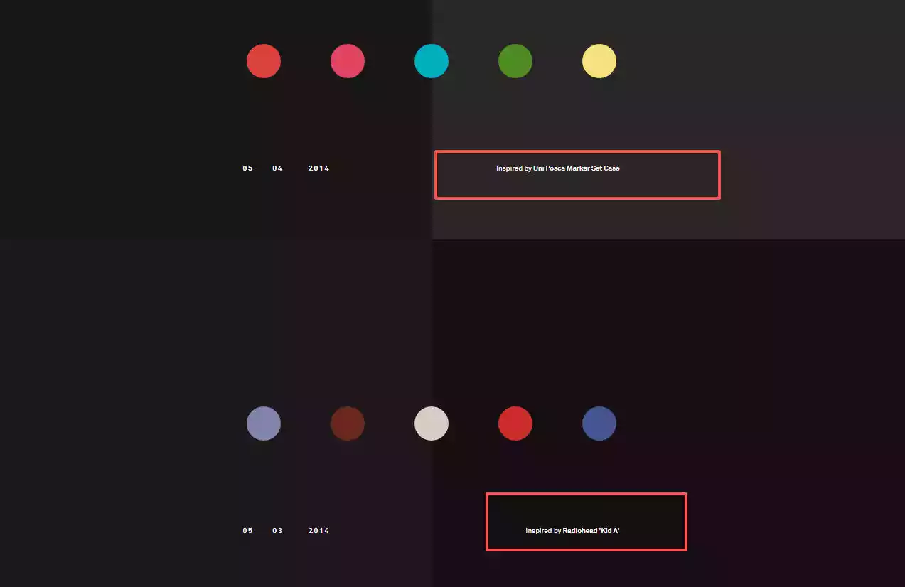thedayscolor
