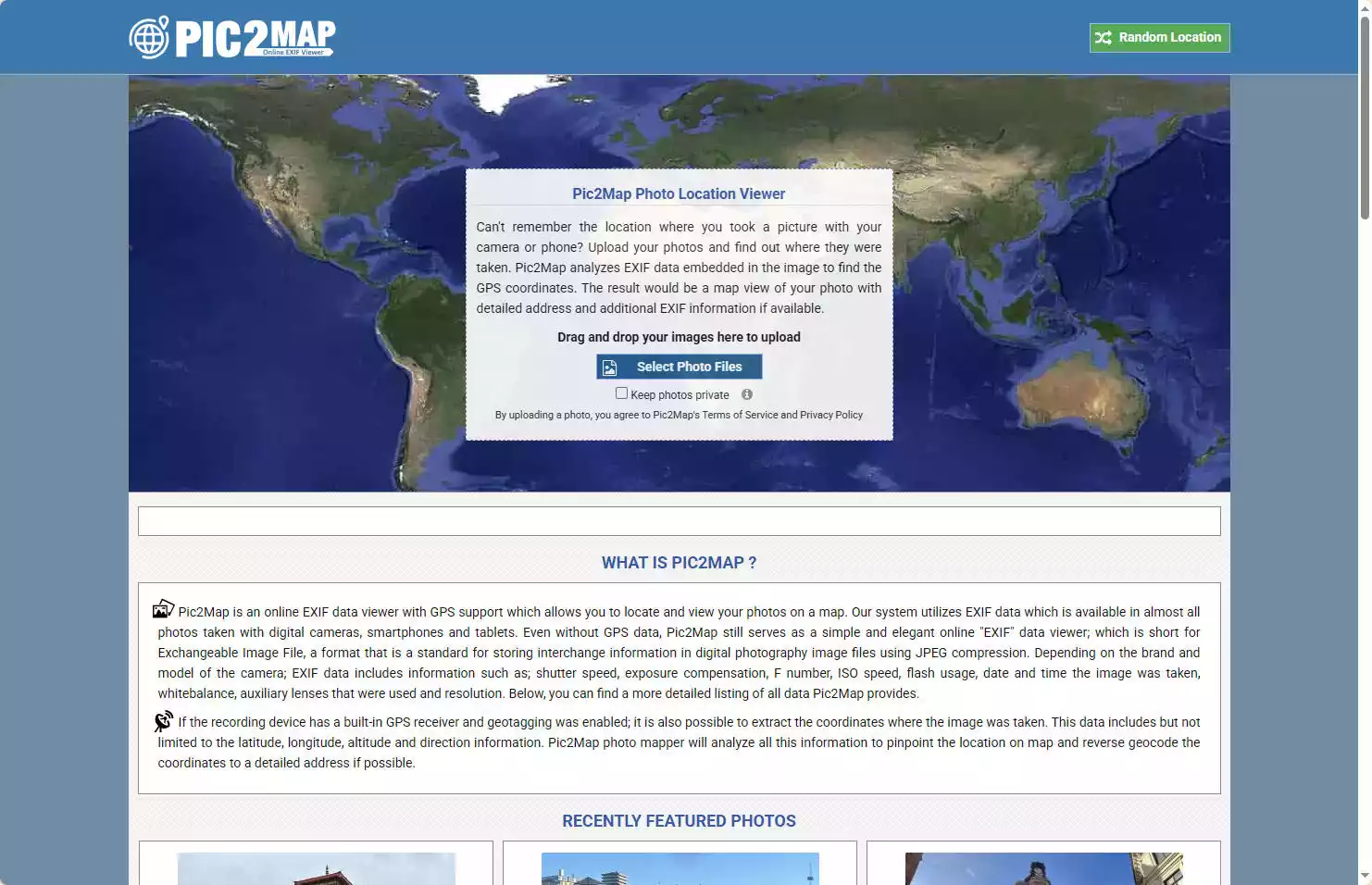 Pic2Map