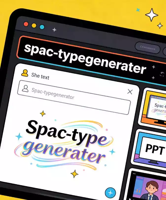 还在为做不出炫酷文字特效发愁?Spacetypegenerator—免费在线3D文字动效工具