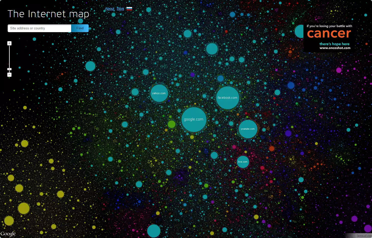 The Internet Map