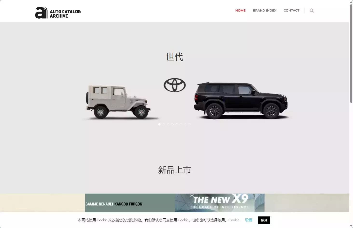 Auto Catalog Archive